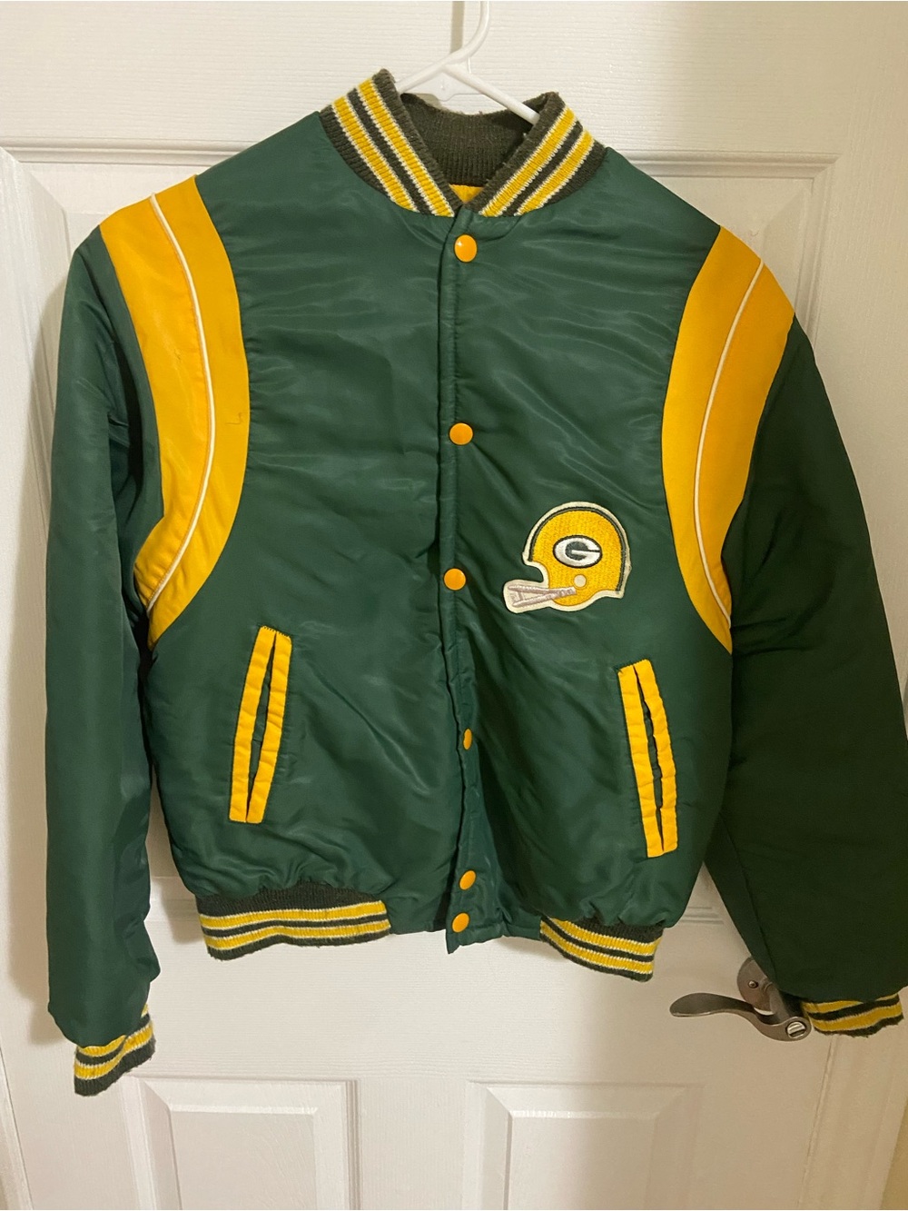 Vintage Green Bay packers Bomber Jacket